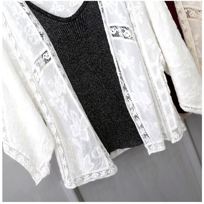 サマー カーディガン レース 通販 カーデガン サマーカーディガン レディース 春夏 冷房対策 羽織り 夏 羽織もの 春 トップス ゆったり サマー | ブランド登録なし | 09