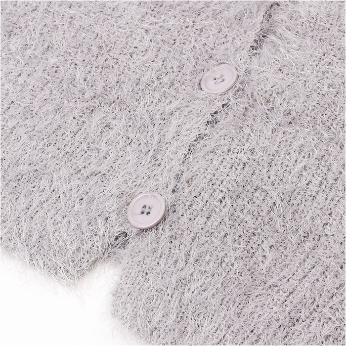 カーディガン レディース ニット 通販 シャギーニット 長袖 ニットトップス セーター ニットセーター ブイネック vネックニット カーデガン カーディガン |  | 08