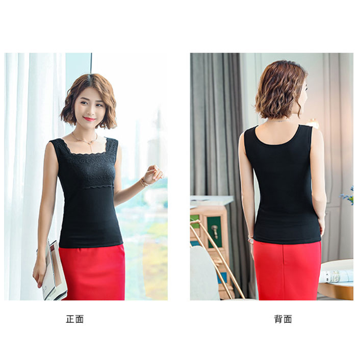 タンクトップ レース 通販 ノースリーブ トップス キャミソール スクエアネック レイヤード 重ね着 シャツ インナー レディース 薄手 スリム 夏 タンクトップ |  | 03