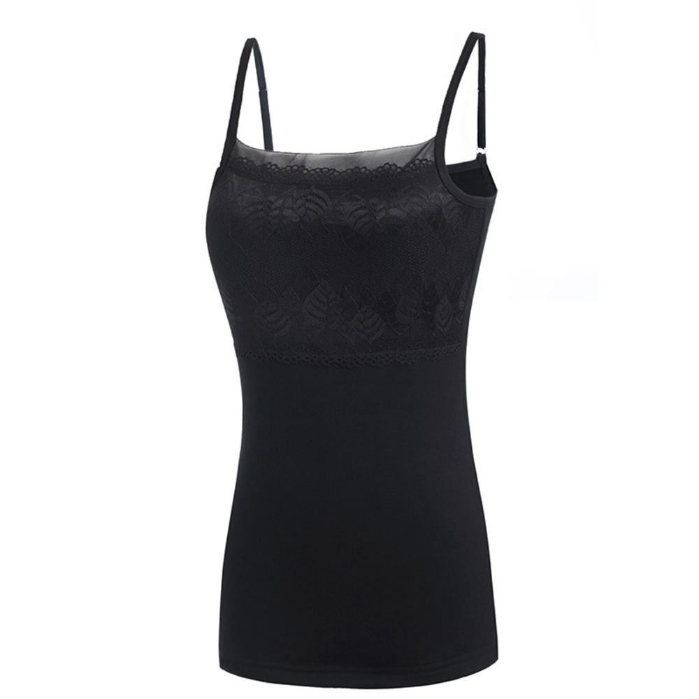 キャミソール レース 通販 ノースリーブ トップス タンクトップ スクエアネック レイヤード 重ね着 シャツ インナー レディース 薄手 スリム 夏 キャミソール | BACKYARD FAMILY | 03
