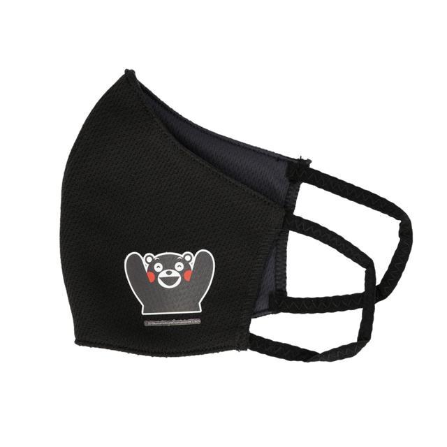くまモン 通販くまモン マスク mask 布マスク おしゃれ かわいい サラサラ ポリエステル 速乾 立体マスク 洗える 黒 ブラック 白 ホワイト レディース  くまモン |  | 07