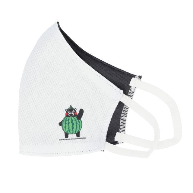 くまモン 通販くまモン マスク mask 布マスク おしゃれ かわいい サラサラ ポリエステル 速乾 立体マスク 洗える 黒 ブラック 白 ホワイト レディース  くまモン |  | 04