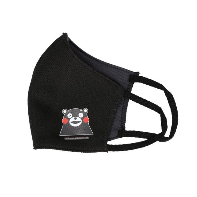 くまモン 通販くまモン マスク mask 布マスク おしゃれ かわいい サラサラ ポリエステル 速乾 立体マスク 洗える 黒 ブラック 白 ホワイト レディース  くまモン |  | 09