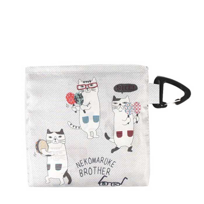 エコバッグ 折りたたみ 通販 買い物バッグ ショッピングバッグ レジバッグ コンビニバッグ ネコのプリント コンパクト バッグ トート レディース エコバッグ |  | 21