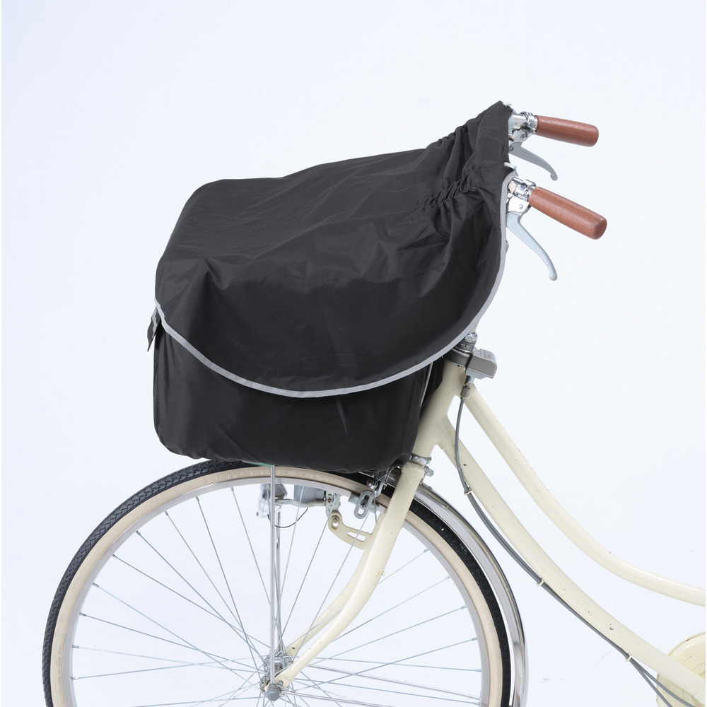 前カゴカバー 自転車 自転車カゴカバー 膝 濡れにくい 通販 ヒザ 前 前かご エプロンタイプ カバー カゴ かご じてんしゃ 取り付け簡単  前カゴカバー | ブランド登録なし | 03