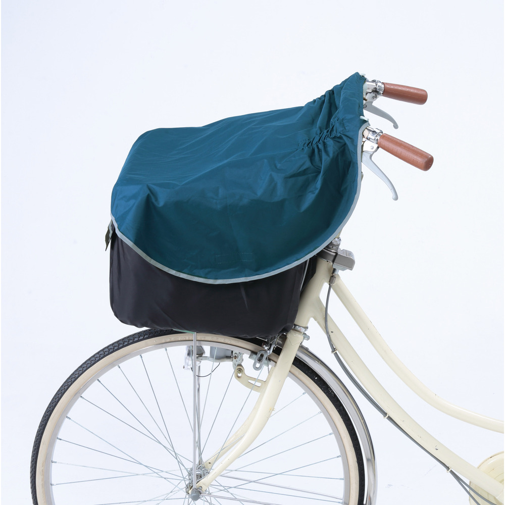 前カゴカバー 自転車 自転車カゴカバー 膝 濡れにくい 通販 ヒザ 前 前かご エプロンタイプ カバー カゴ かご じてんしゃ 取り付け簡単  前カゴカバー | ブランド登録なし | 02