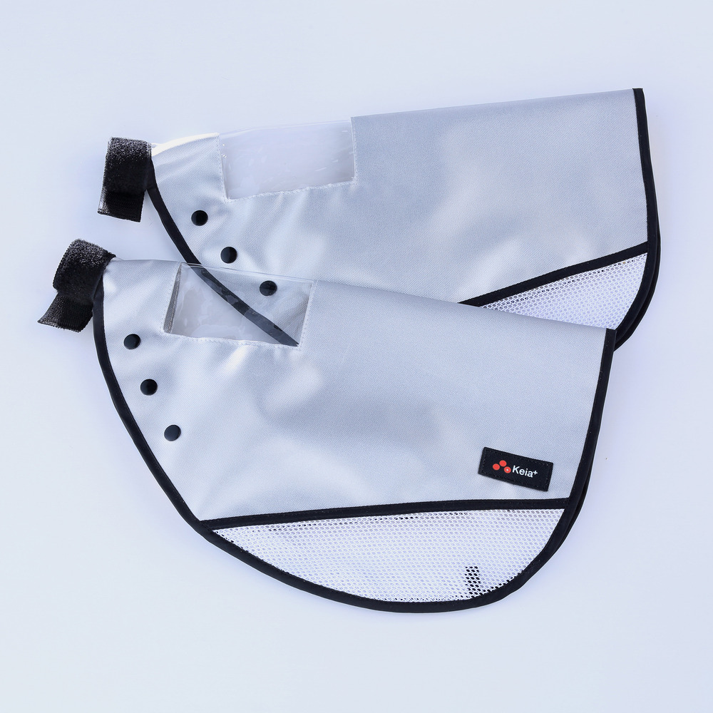 自転車 通販自転車 ハンドルカバー 夏 電動自転車 透明窓 メッシュ 風通し 涼しい サマー 夏用 紫外線 紫外線対策 UV UV対策 撥水 日焼け 日除け 自転車 | ブランド登録なし | 01