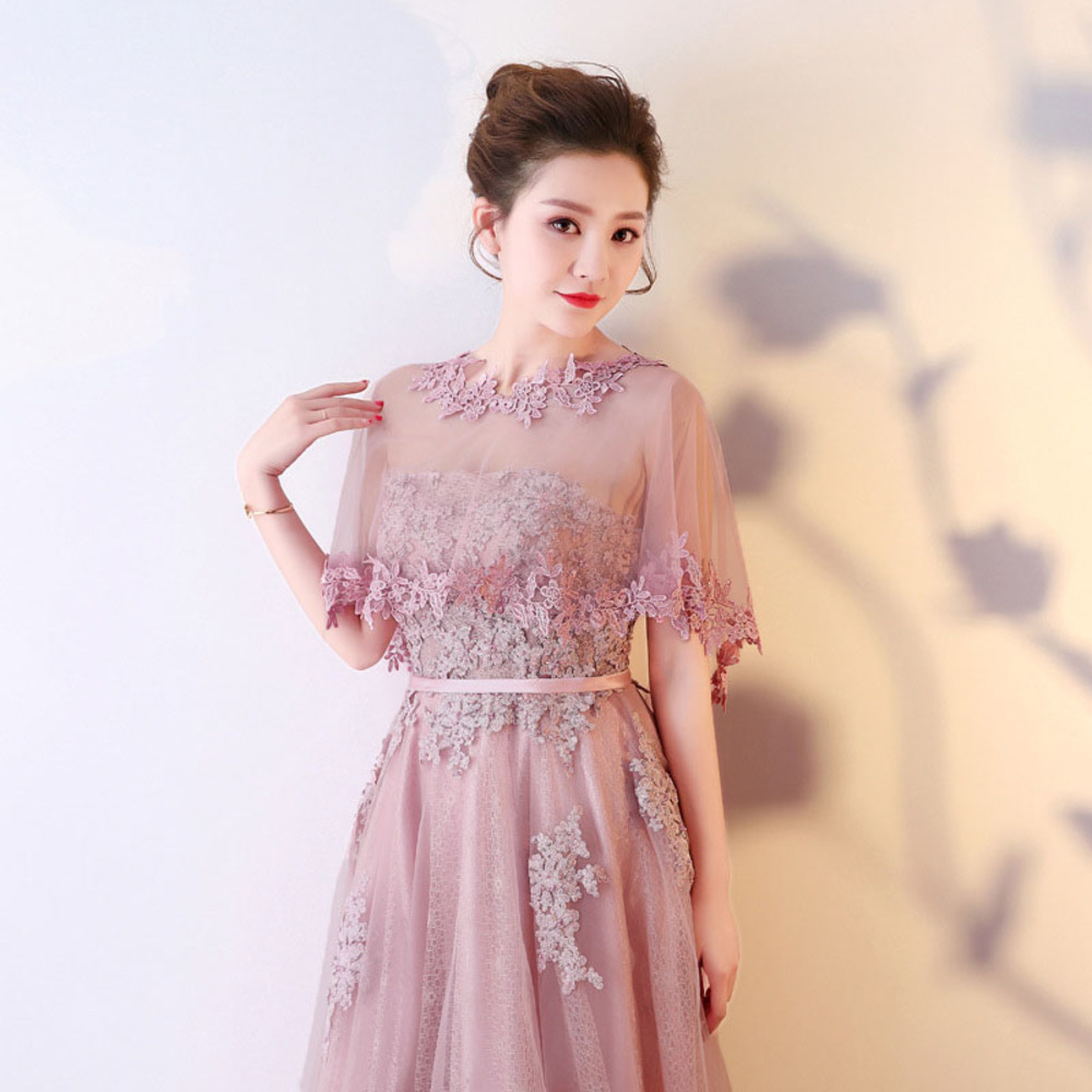 結婚式 通販結婚式 ショール ボレロ レース フォーマル ケープ風 かぶり パーティ パーティー 披露宴 二次会 発表会 パーティードレス 刺繍 花柄 花  結婚式 | ブランド登録なし | 02