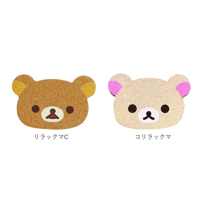 コースター コルク 2枚セット 通販 コルクコースター ダイカット 茶たく 茶托 キャラクター グッズ 托子 たくす たくし かわいい おしゃれ シンプル コースター | ブランド登録なし | 12