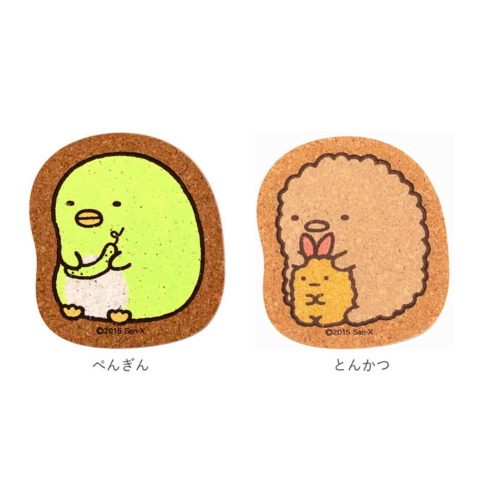 コースター コルク 2枚セット 通販 コルクコースター ダイカット 茶たく 茶托 キャラクター グッズ 托子 たくす たくし かわいい おしゃれ シンプル コースター | ブランド登録なし | 09