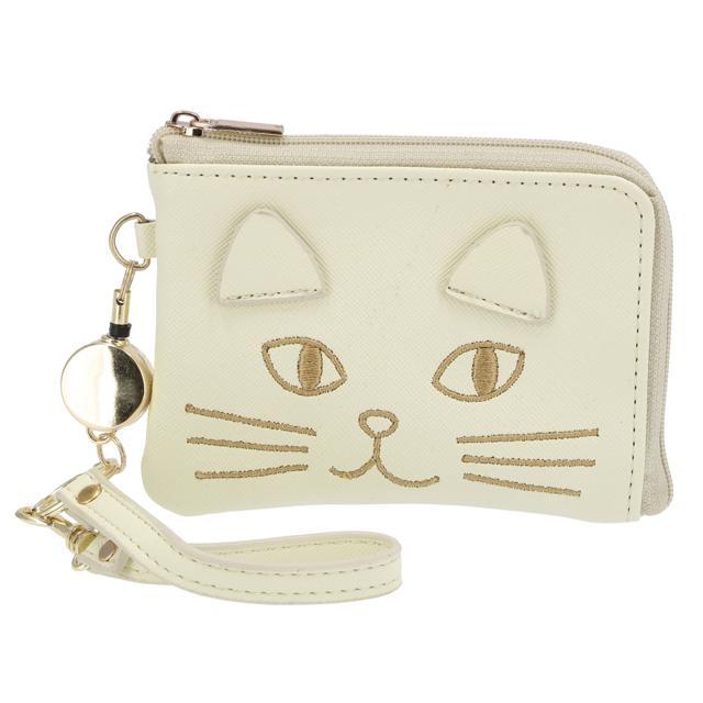 パスケース リール付き 通販 定期入れ レディース 小物入れポーチ 子供 学生 高校 通学 ICカード pasmo パスモ suica スイカ おしゃれ 中学校 中学生 パスケース | BACKYARD FAMILY | 03