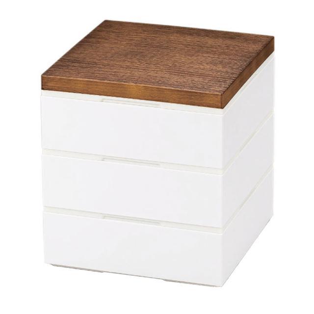 重箱 三段 通販 3段 15cm お重 シンプル ランチボックス 3段重 ファミリーサイズ お重箱 おせち お花見 行楽 ピクニック モダン 晴れの日 弁当 お正月 重箱 |  | 02