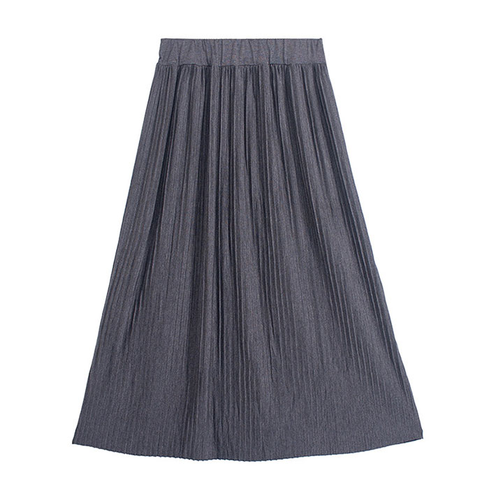 スカート プリーツ レディース 通販 プリーツスカート マキシスカート ロングスカート ロング丈 フレア ロング マキシ ウエストゴム コットン 綿 スカート |  | 07