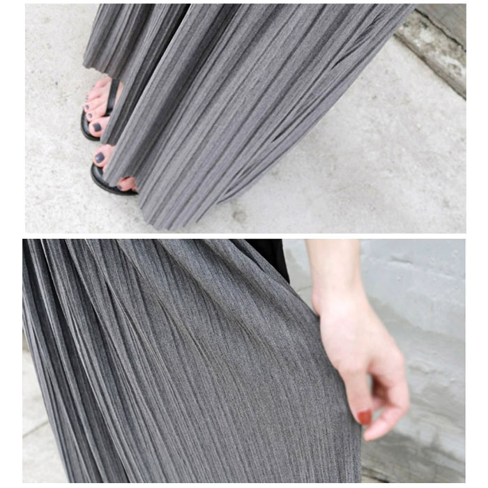 スカート プリーツ レディース 通販 プリーツスカート マキシスカート ロングスカート ロング丈 フレア ロング マキシ ウエストゴム コットン 綿 スカート |  | 08