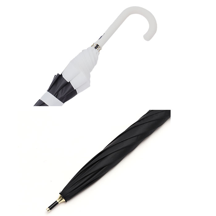 傘 レディース 大人 通販 長傘 50cm 晴雨兼用傘 かさ カサ 雨傘 日傘 手開き UVカット99％ 撥水 はっ水 遮光率 婦人傘 きれいめ LINEDROPS 傘 | LINE DROPS | 24