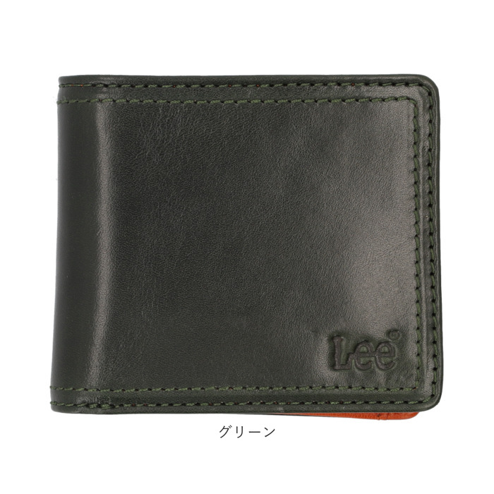 USA製Lee ブラウン ネイビー 2本セット Lee リー 財布 二つ折り 320-2101 通販 二つ折り財布 2つ折り財布 折り
