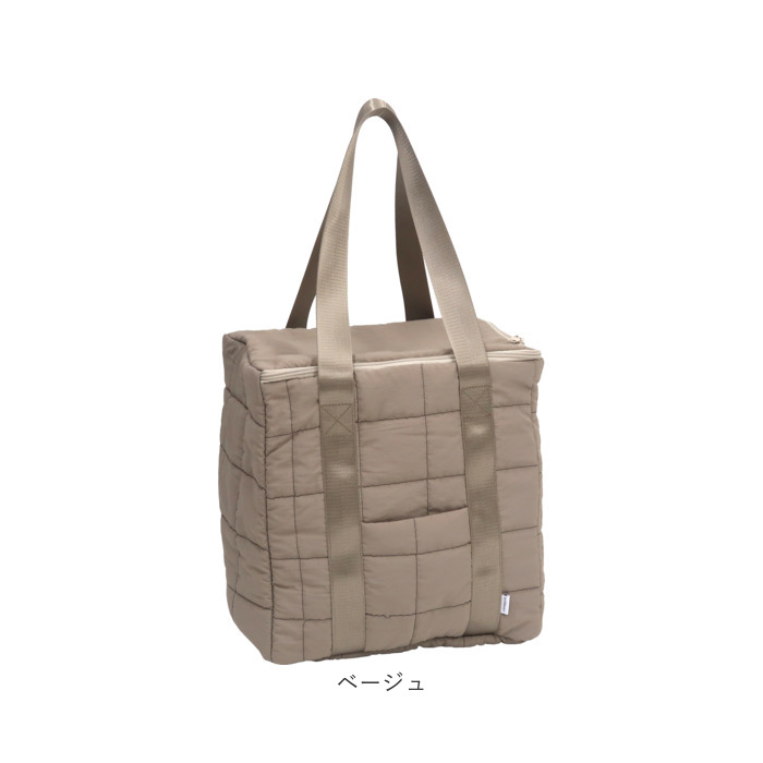 保冷バッグ 大きめ 通販 エコバッグ クーラーバッグ 保冷 バッグ トートバッグ 折りたたみ キルティング 大容量 ファスナー クレエ アウトドア 保冷バッグ | BACKYARD FAMILY | 14