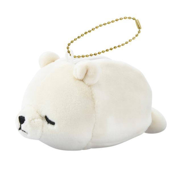ねむねむアニマルズ エコバッグ 通販 折りたたみ コンパクト かわいい アニマル 動物 ミニポーチ 軽量 丈夫 リップストップ ねむねむアニマルズ | LivHeart | 02