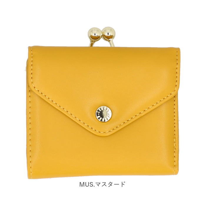 財布 Legato Largo 財布 LJ-F3352 通販 レガートラルゴ 二つ折り財布 がま口財布 がまぐち財布 ボックス型小銭入れ ガバッと開く 二つ折り 2つ折り財布 |  | 21