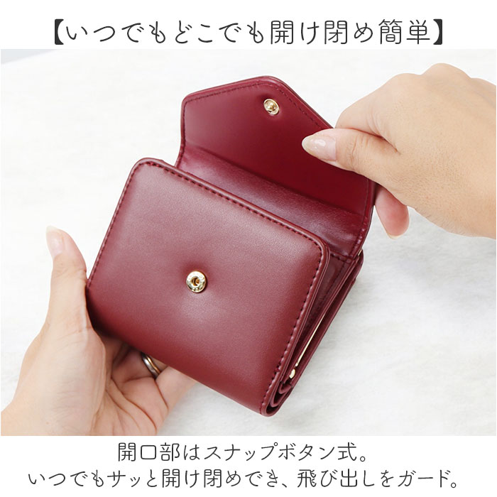 財布 Legato Largo 財布 LJ-F3352 通販 レガートラルゴ 二つ折り財布 がま口財布 がまぐち財布 ボックス型小銭入れ ガバッと開く 二つ折り 2つ折り財布 |  | 09