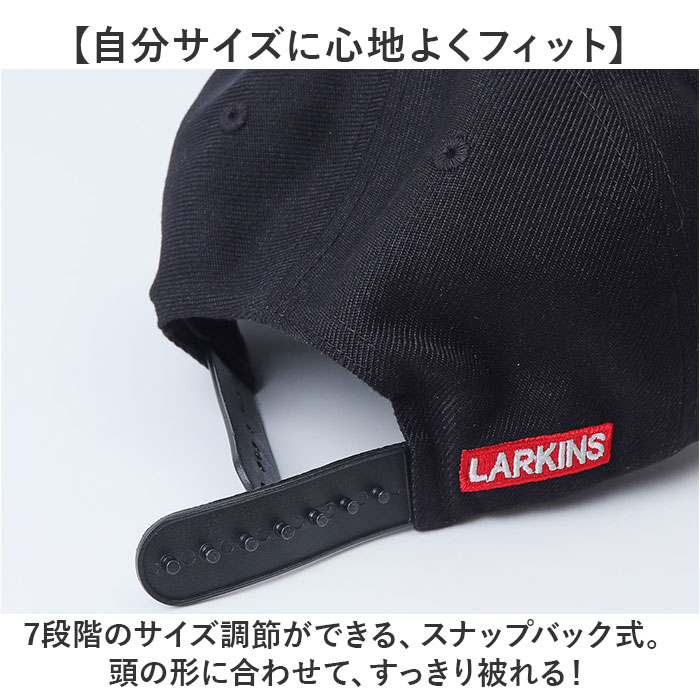 ラーキンス キャップ LARKINS LKTM-269 通販 帽子 ベースボールキャップ 野球帽 スタンダードキャップ スナップバックキャップ メンズ レディース  ラーキンス |  | 11