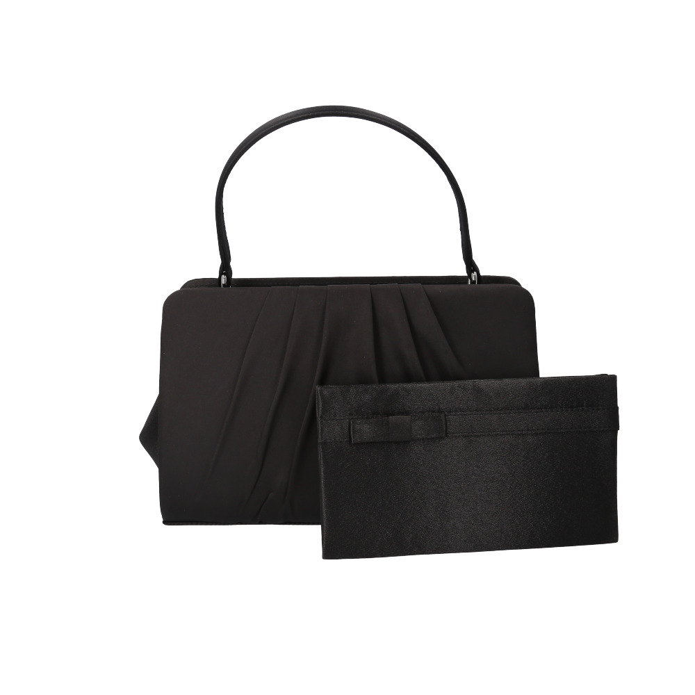 フォーマルバッグ 慶弔両用 通販 ブラックフォーマルバッグ フォーマル バッグ 黒 冠婚葬祭 ハンドバッグ がま口バッグ お葬式 葬儀 結婚式 フォーマルバッグ |  | 01