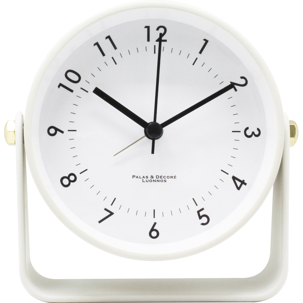 目覚まし時計 アナログ かわいい 通販 アラームクロック 置き時計 置時計 アラーム 時計 おしゃれ くすみカラー シンプル 静音 静か リビング 寝室 目覚まし時計 | BACKYARD FAMILY | 04