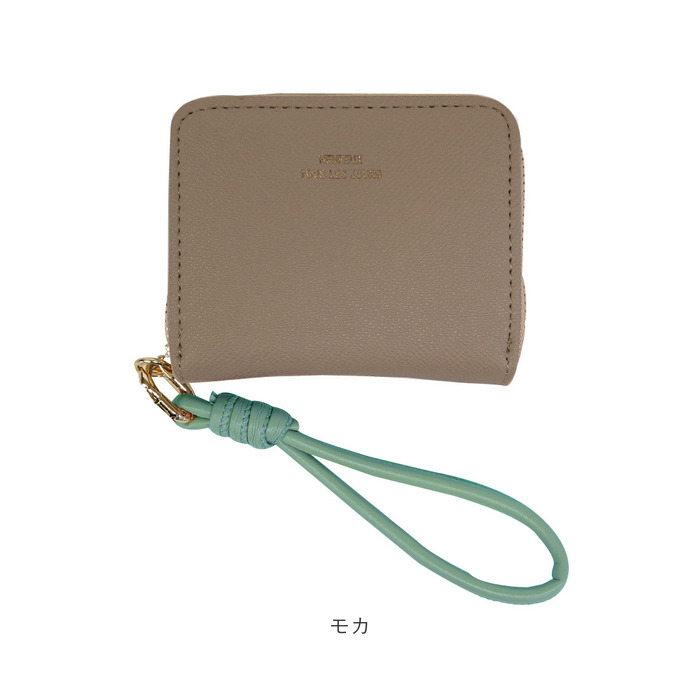 財布 muumarju 財布 CMK-1136 通販 二つ折り財布 2つ折り財布 折りたたみ財布 box型小銭入れ カード入れ レディース コンパクト 女性 女子 ストラップ付き |  | 15