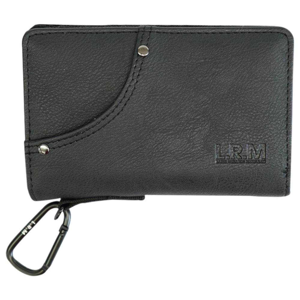 L.R.M 財布 二つ折り 通販 二つ折り財布 2つ折り財布 メンズ さいふ サイフ 小銭入れあり ブランド おしゃれ シンプル カラビナ付き 男性 男子 通勤 通学 | L.R.M | 04