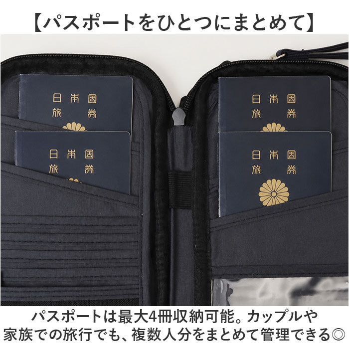 パスポートケース ショルダー 通販 セキュリティケース 首下げ マルチケース 貴重品入れ 首かけ 小銭入 ポーチ パスポート入れ | BACKYARD FAMILY | 05