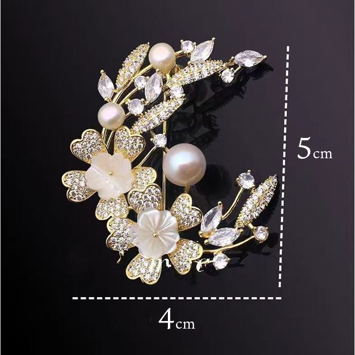 ブローチ セレモニー 通販 パールブローチ 胸飾り アクセサリー 花 フラワー デザイン レディース 大人 フォーマル 卒業式 卒園式 入学式 入園式 | BACKYARD FAMILY | 08