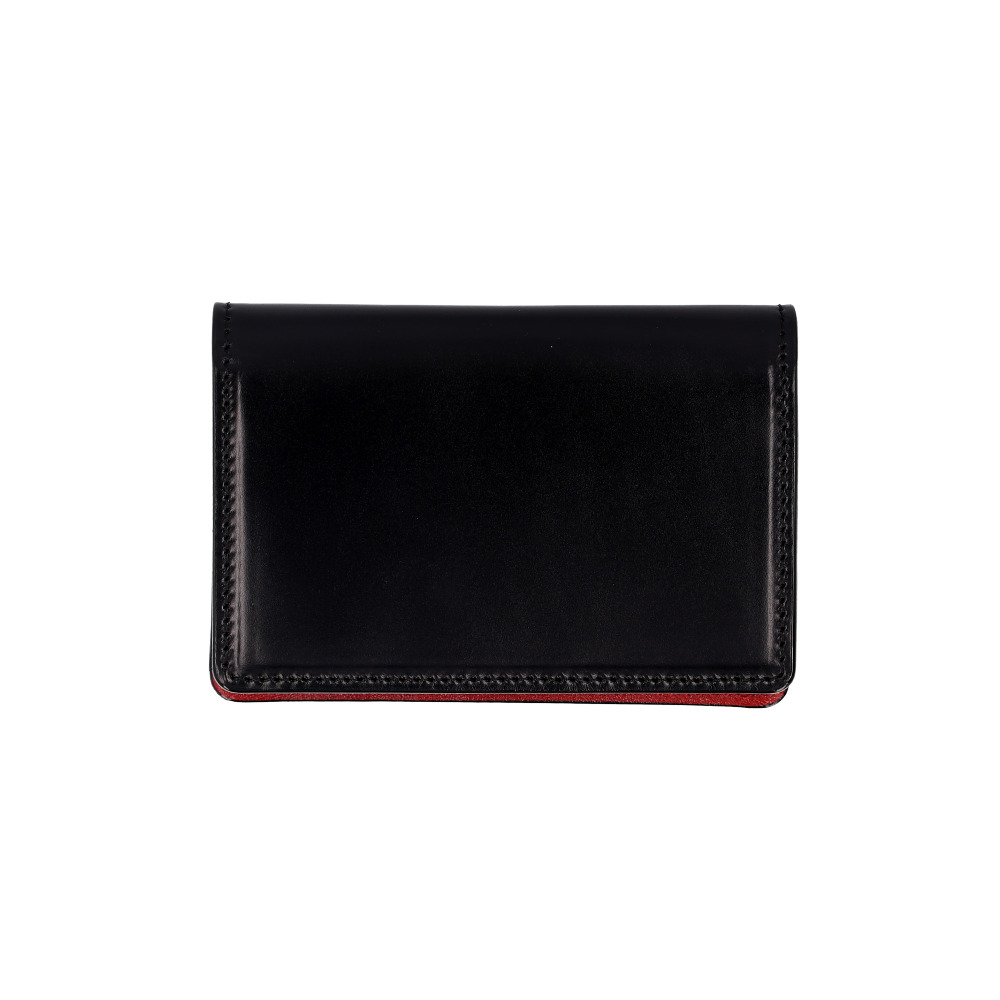 名刺入れ メンズ コードバン 通販 日本製 カードケース 本革 名刺ケース 革 砂村 コード バン おしゃれ 高級レザー レザーカードケース 馬革 馬皮 名刺入れ |  | 01