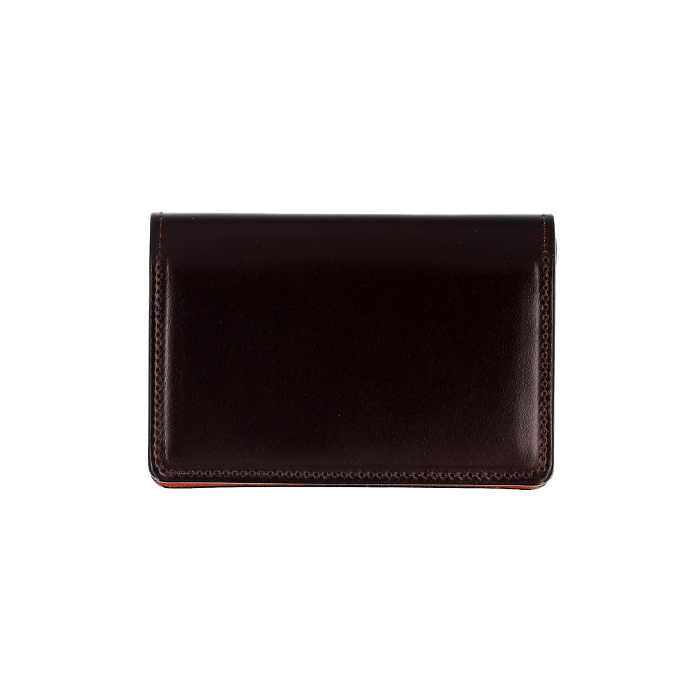 名刺入れ メンズ コードバン 通販 日本製 カードケース 本革 名刺ケース 革 砂村 コード バン おしゃれ 高級レザー レザーカードケース 馬革 馬皮 名刺入れ |  | 02