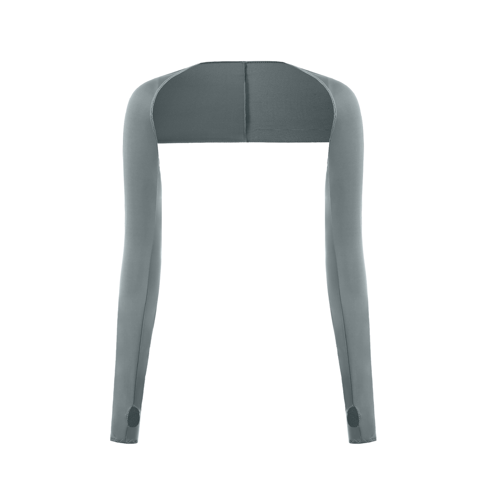 アームカバー ボレロタイプ 通販 ボレロアームカバー アームボレロ 接触冷感 ゴルフウェア レディース メンズ ずれないアームカバー 指穴 インナー アームカバー | BACKYARD FAMILY | 03