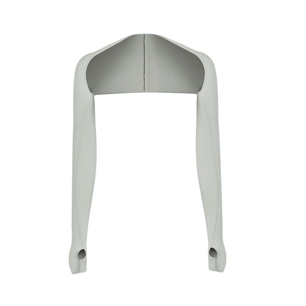 アームカバー ボレロタイプ 通販 ボレロアームカバー アームボレロ 接触冷感 ゴルフウェア レディース メンズ ずれないアームカバー 指穴 インナー アームカバー | BACKYARD FAMILY | 08