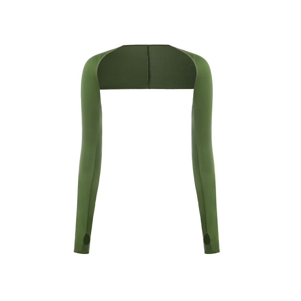 アームカバー ボレロタイプ 通販 ボレロアームカバー アームボレロ 接触冷感 ゴルフウェア レディース メンズ ずれないアームカバー 指穴 インナー アームカバー | BACKYARD FAMILY | 07