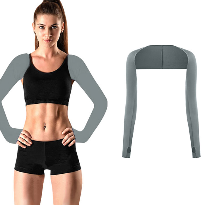 アームカバー ボレロタイプ 通販 ボレロアームカバー アームボレロ 接触冷感 ゴルフウェア レディース メンズ ずれないアームカバー 指穴 インナー アームカバー |  | 08