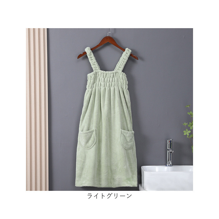 ルームウェア バスローブ 通販 ルームウエア 着るタオル バスタオル ワンピース 大判タオル バス タオル パジャマ お風呂上がり 体型カバー ルームウェア | BACKYARD FAMILY | 15