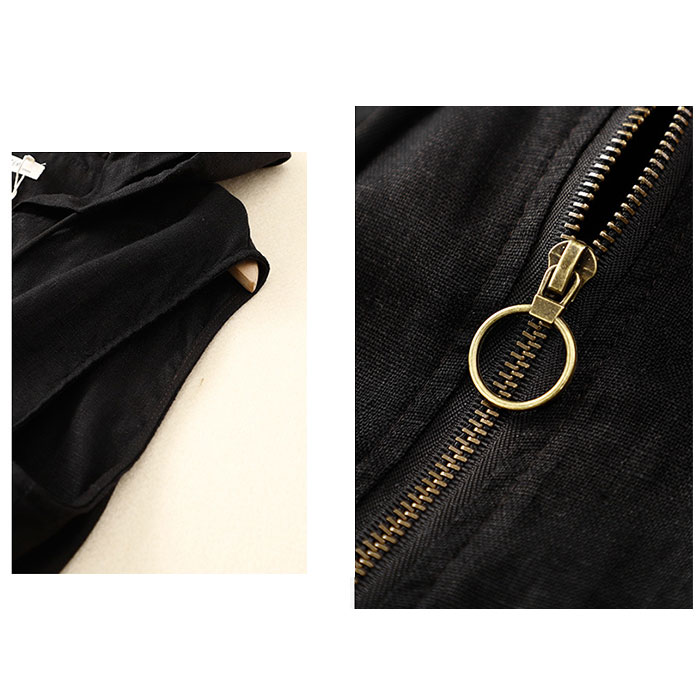 ベスト 通販ベスト レディース 前開き パーカー ベスト カットソーベスト 重ね着 レイヤード ジップアップ ノースリーブ ファスナー アウター 体型カバー ベスト | ブランド登録なし | 10