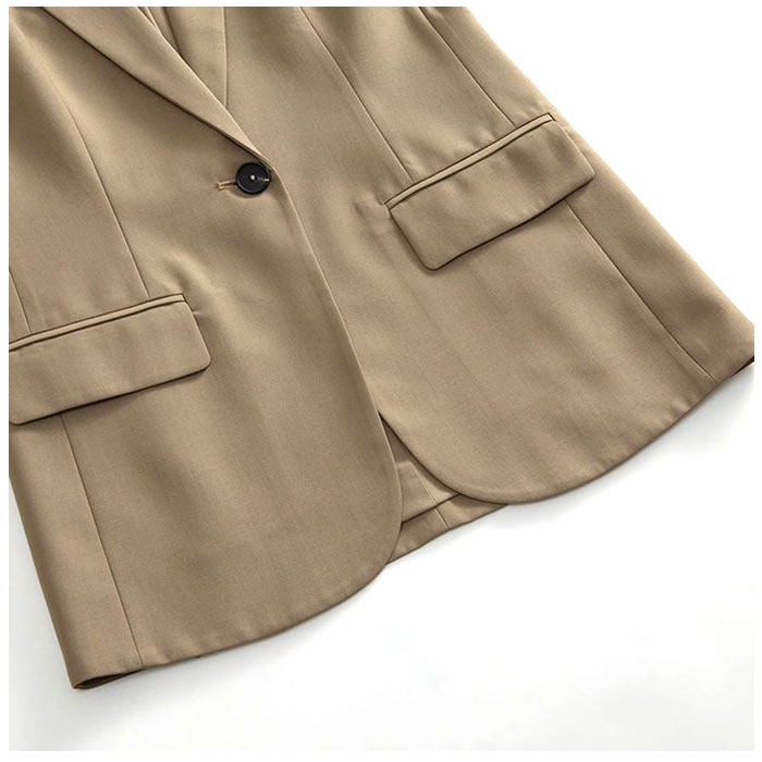 ジレ ベスト レディース 通販 アウター ジレベスト フォーマル 春 夏 秋 冬 おしゃれ オシャレ 前開き ボタン ロング テーラード ジャケット スーツベスト ジレ |  | 10