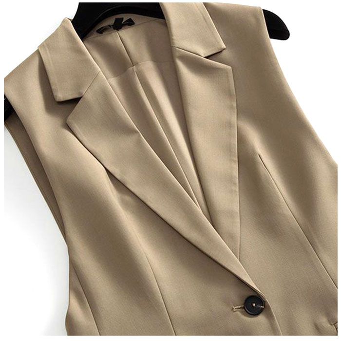 ジレ ベスト レディース 通販 アウター ジレベスト フォーマル 春 夏 秋 冬 おしゃれ オシャレ 前開き ボタン ロング テーラード ジャケット スーツベスト ジレ |  | 08