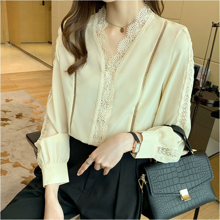 ブラウス レディース きれいめ 長袖 通販 シャツブラウス シャツ 無地シャツ vネックブラウス 長袖ブラウス 長袖ブラウスレディース ブラウス |  | 12