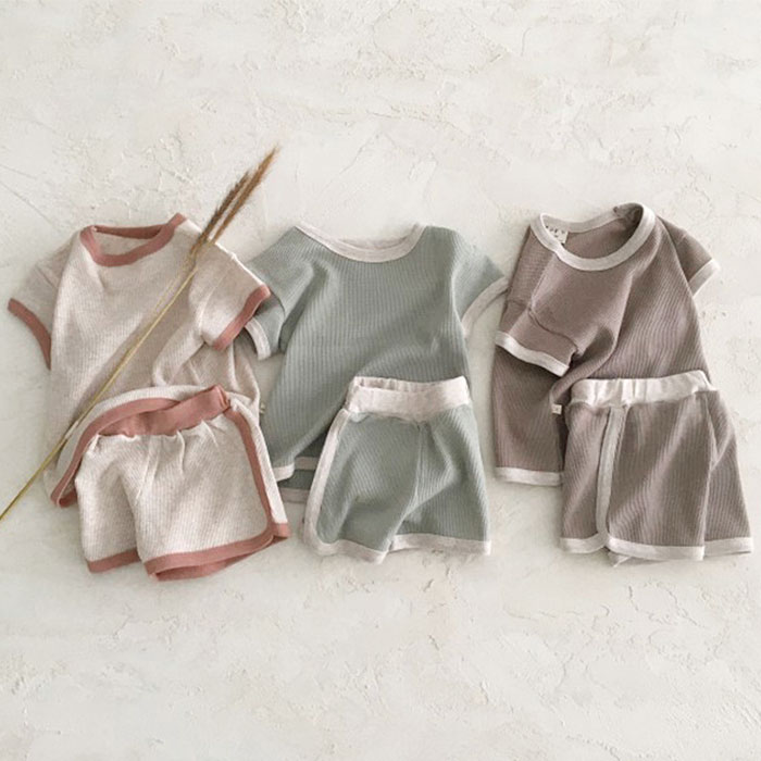 ベビー服 夏服 セットアップ 通販 ルームウェア 子供 こども 赤ちゃん キッズ 上下セット 半袖 男の子 女の子 Tシャツ ズボン ショートパンツ 運動着 ベビー服 | BACKYARD FAMILY | 05