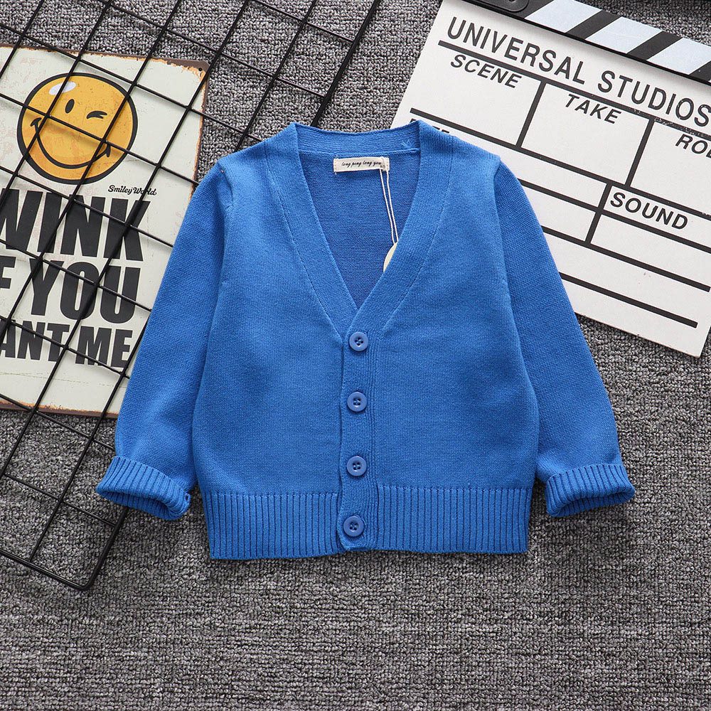 カーディガン キッズ 中厚 通販 羽織り 羽織 長袖 綿100％ フォーマル Vネック 無地 子供服 子供 こども 子ども 女の子 男の子 男女兼用 シンプル カーディガン | BACKYARD FAMILY | 10