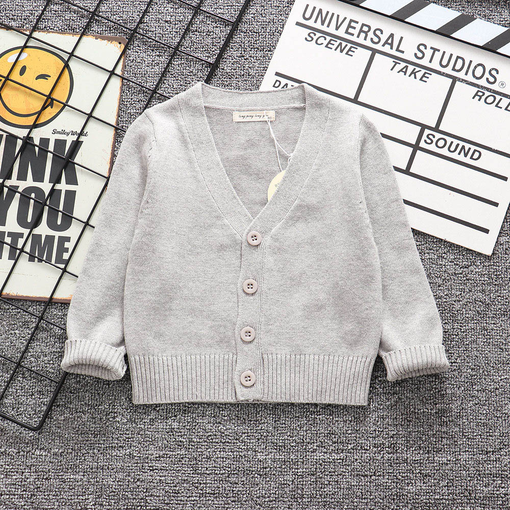 カーディガン キッズ 中厚 通販 羽織り 羽織 長袖 綿100％ フォーマル Vネック 無地 子供服 子供 こども 子ども 女の子 男の子 男女兼用 シンプル カーディガン | BACKYARD FAMILY | 04
