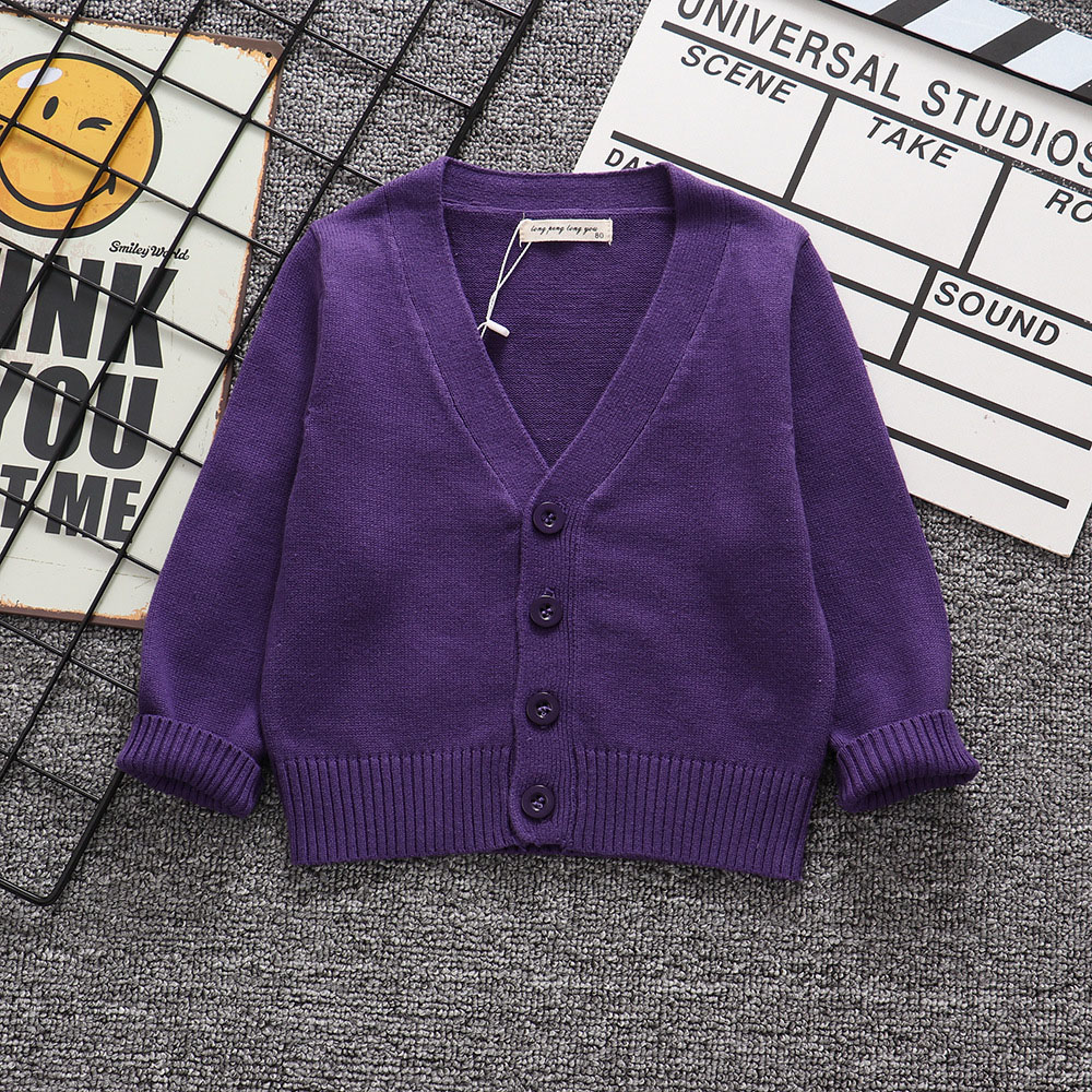 カーディガン キッズ 中厚 通販 羽織り 羽織 長袖 綿100％ フォーマル Vネック 無地 子供服 子供 こども 子ども 女の子 男の子 男女兼用 シンプル カーディガン | BACKYARD FAMILY | 03