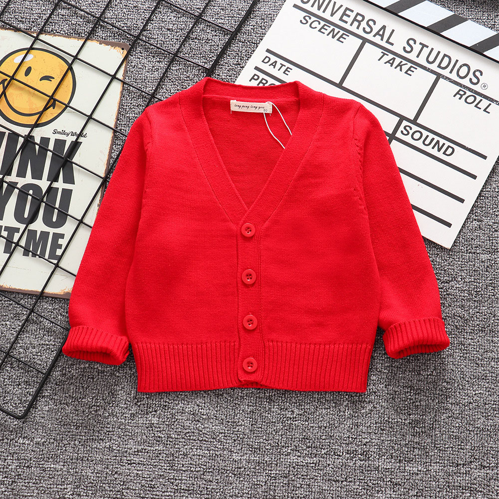 カーディガン キッズ 中厚 通販 羽織り 羽織 長袖 綿100％ フォーマル Vネック 無地 子供服 子供 こども 子ども 女の子 男の子 男女兼用 シンプル カーディガン | BACKYARD FAMILY | 02