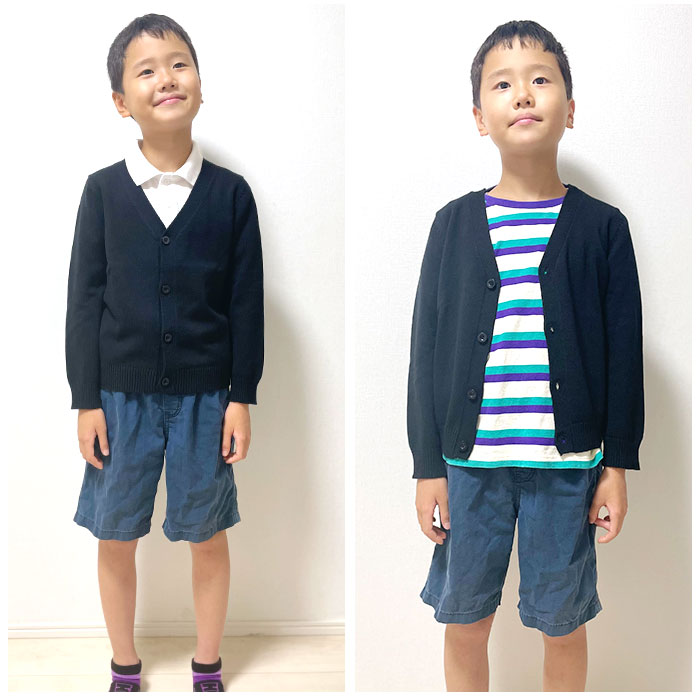 カーディガン キッズ 中厚 通販 羽織り 羽織 長袖 綿100％ フォーマル Vネック 無地 子供服 子供 こども 子ども 女の子 男の子 男女兼用 シンプル カーディガン |  | 02