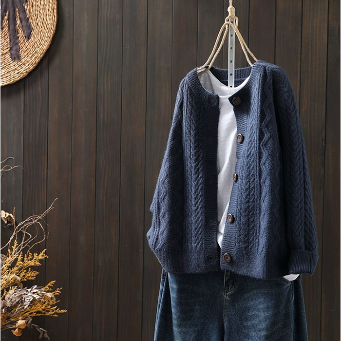 ニットカーディガン レディース 通販 セーター ニット カーディガン ニットセーター 長袖 トップス 羽織り 羽織 アウター 前開け カジュアル ニットカーディガン |  | 11