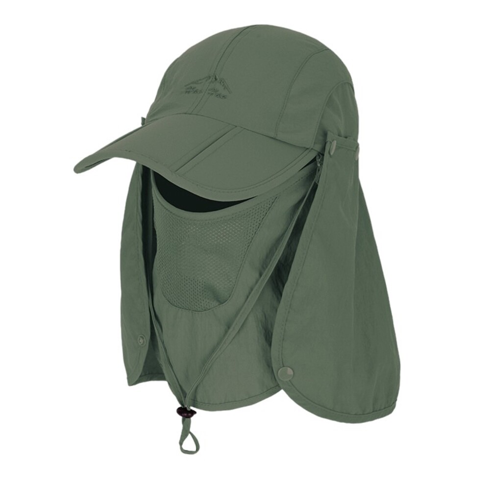 日除け帽子 キャップ 通販 サンキャップ 日よけ 帽子 つば広 ぼうし 首 カバー 取り付け レディース メンズ 農作業 UVカット 紐付き 折りたたみ 撥水 日除け帽子 | BACKYARD FAMILY | 05
